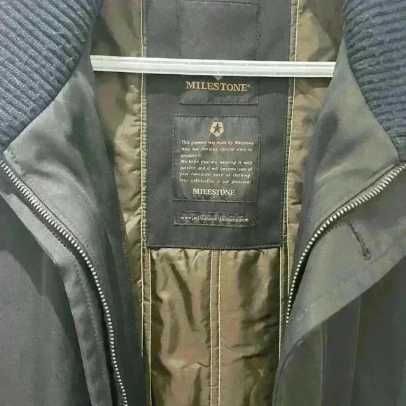 Milestone Men’s modern fit winter Jacket black in size large - Picture 12 of 15